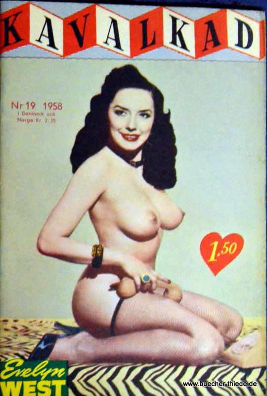 KAVALKAD magazine side cover Issue 19  1958