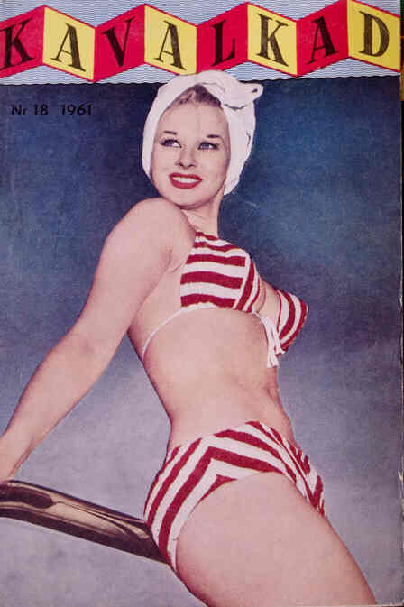KAVALKAD magazine side cover Issue 18  1961