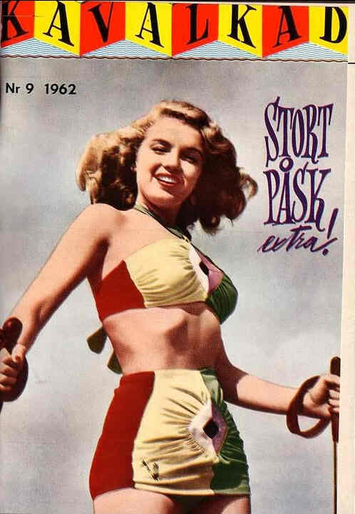 KAVALKAD magazine side cover Issue 9 April 1962