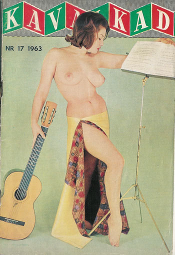 KAVALKAD magazine side cover Issue 17  1963