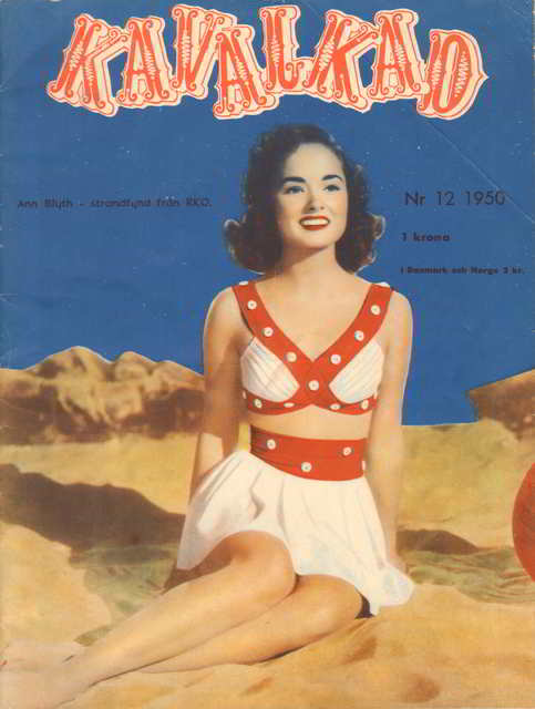 KAVALKAD magazine side cover Issue 12   1950