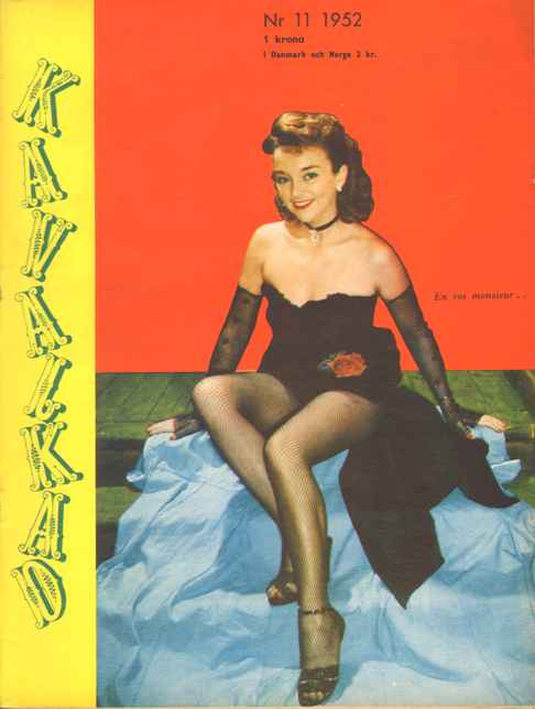 KAVALKAD magazine side cover Issue 11   1952