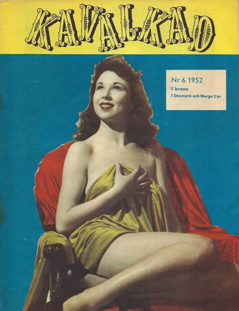 KAVALKAD magazine side cover Issue 6   1952