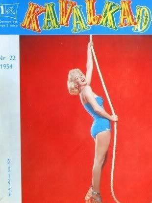 KAVALKAD magazine side cover Issue 22  1954