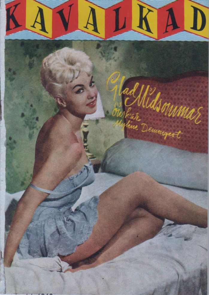 KAVALKAD magazine side cover Issue 14   1960