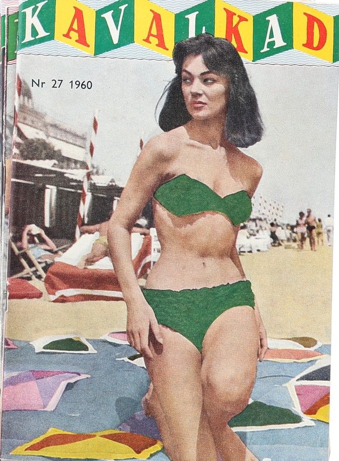 KAVALKAD magazine side cover Issue 27   1960
