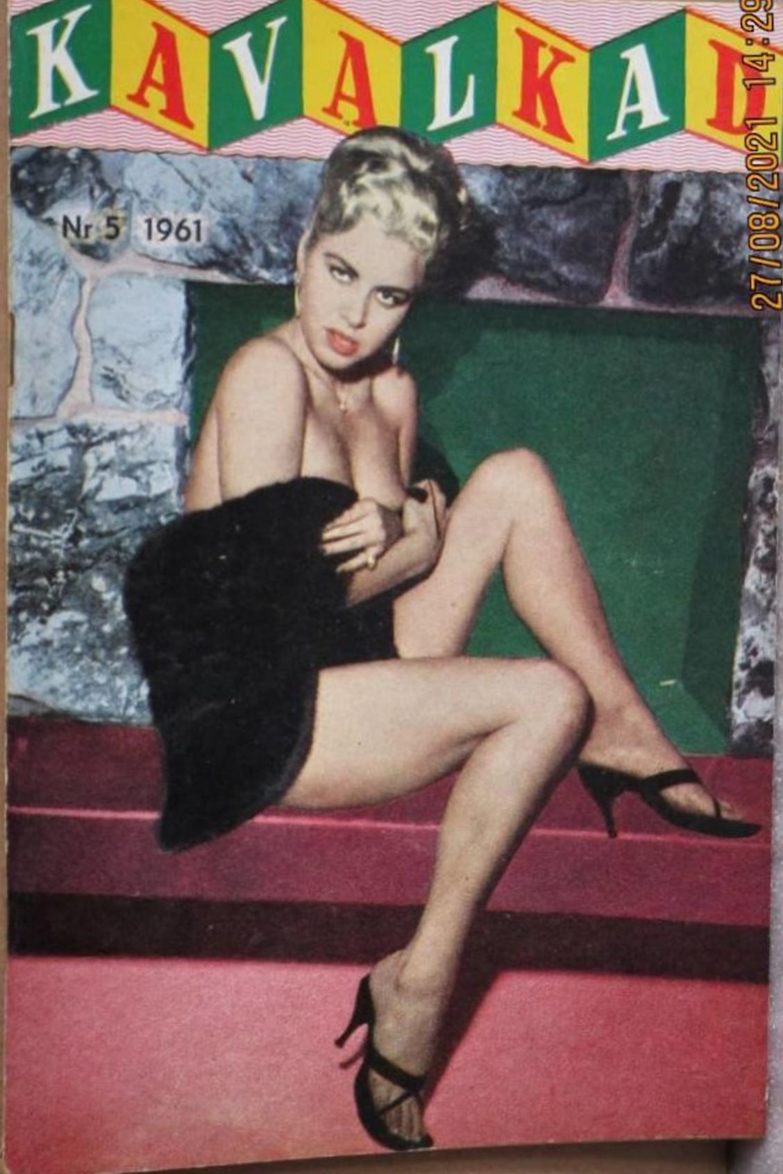 KAVALKAD magazine side cover Issue 5   1961