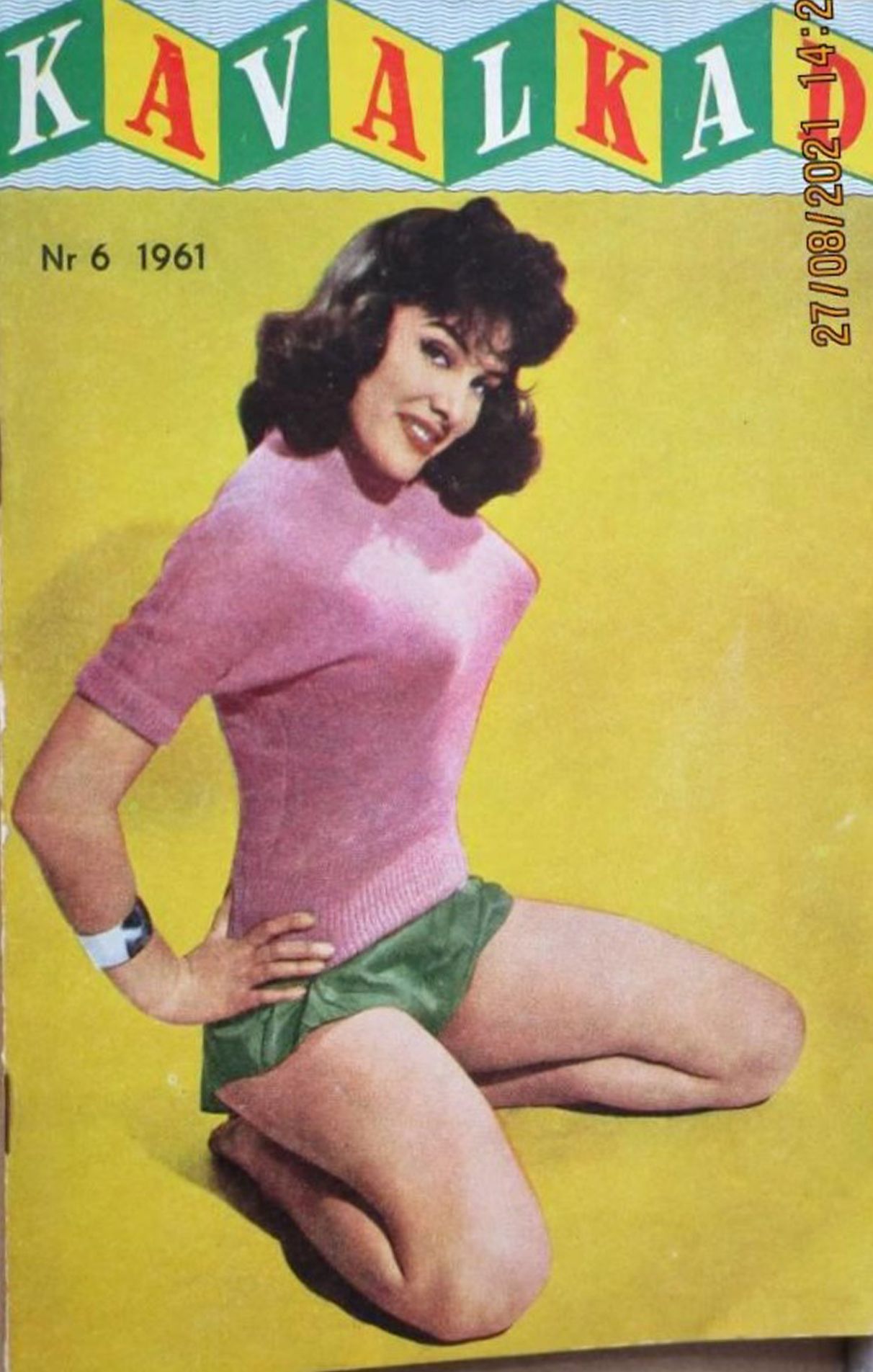 KAVALKAD magazine side cover Issue 6   1961