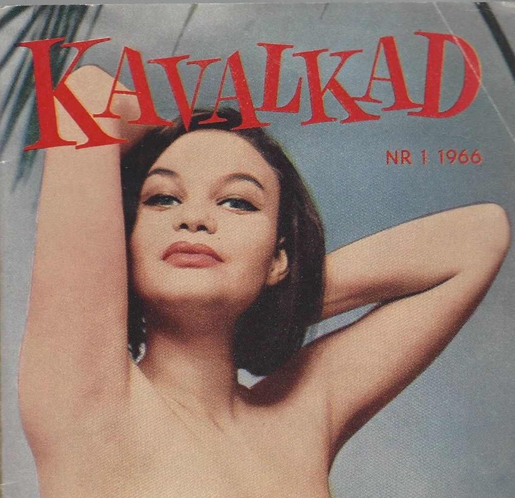KAVALKAD magazine side cover Issue 1   1966