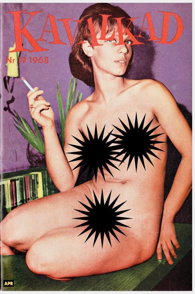 KAVALKAD magazine side cover Issue 19  April 1968