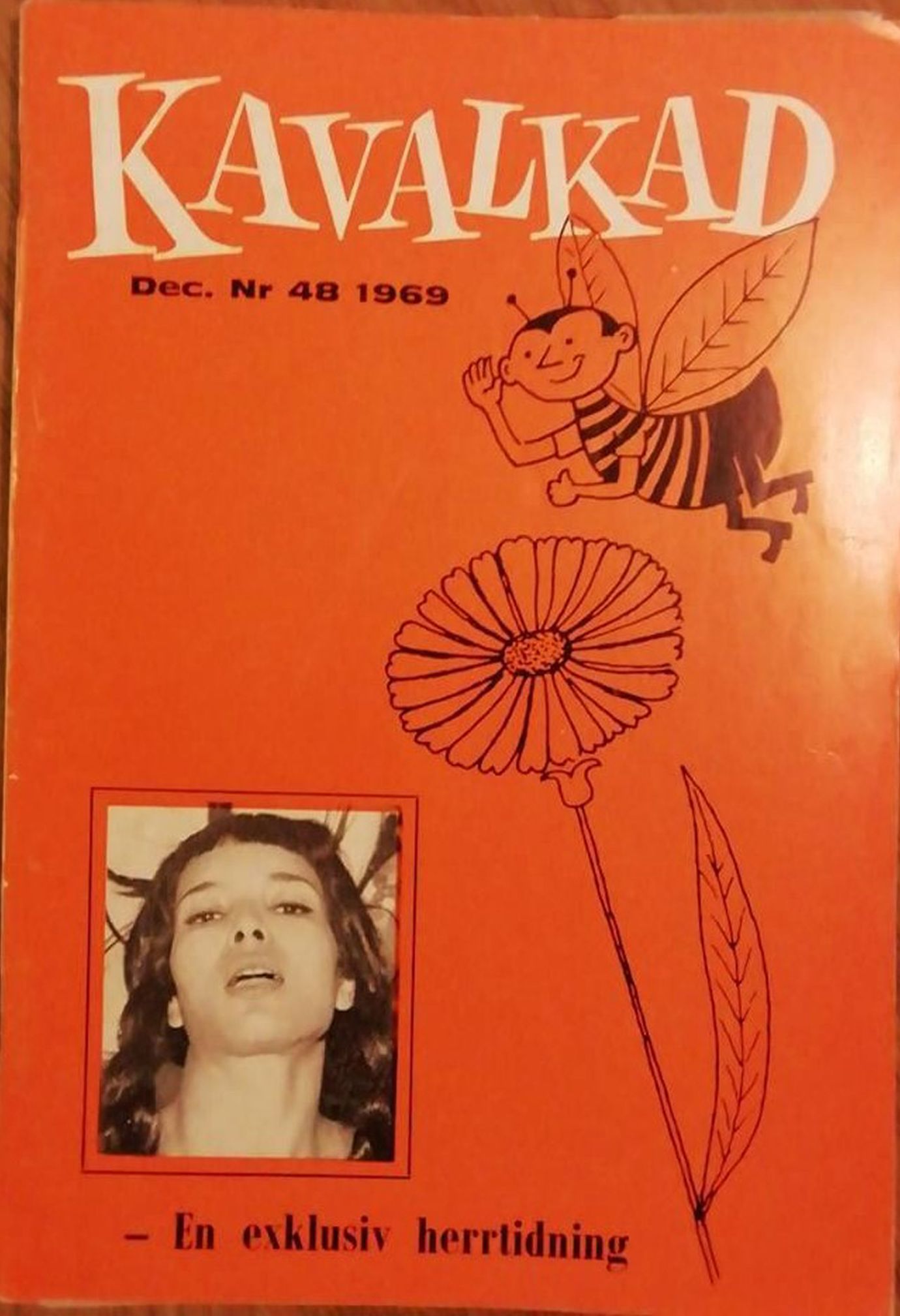 KAVALKAD magazine side cover Issue 48  December 1969