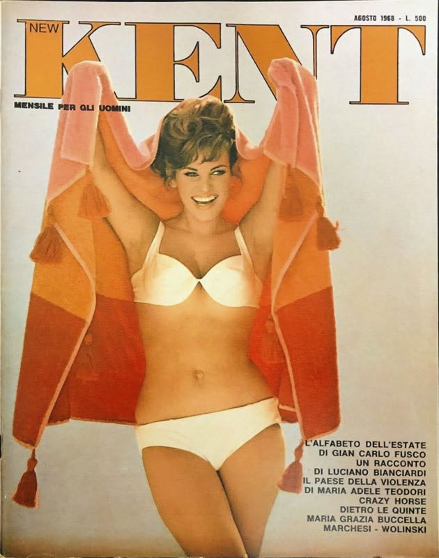 KENT magazine side cover Issue 8  August 1968