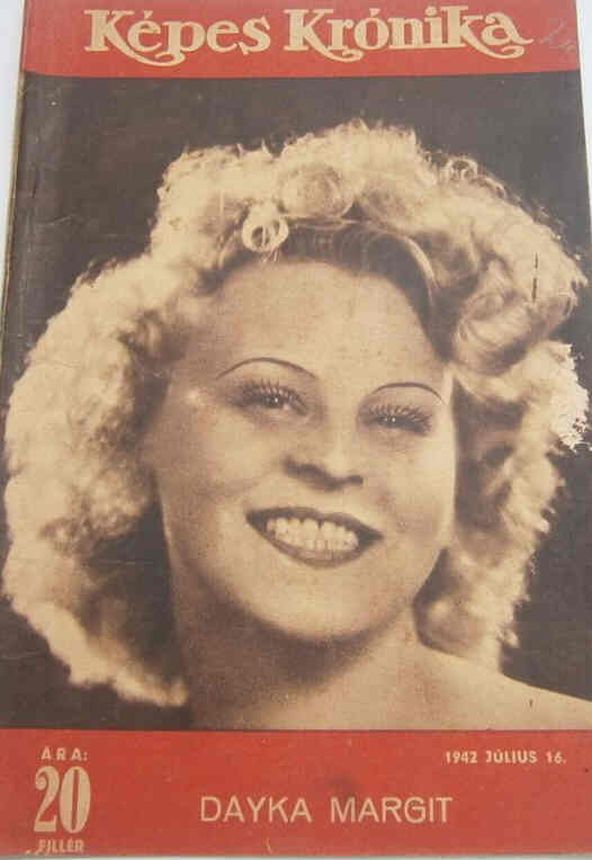 KEPES KRONIKA magazine side cover 16 July 1942