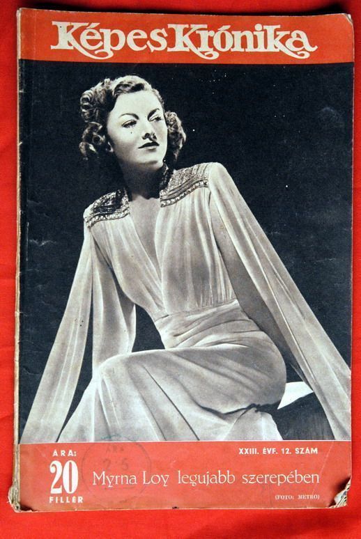 KEPES KRONIKA magazine side cover March 1941