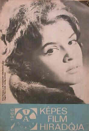KEPES FILM HIRADO magazine side cover Issue 1  1966