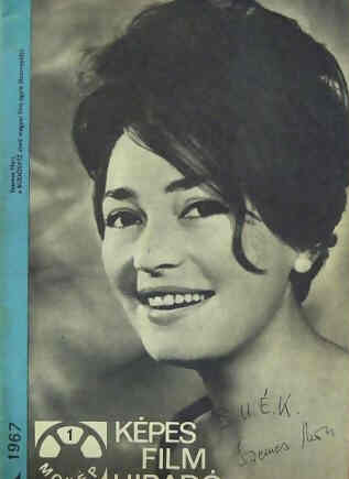 KEPES FILM HIRADO magazine side cover Issue 1  1967