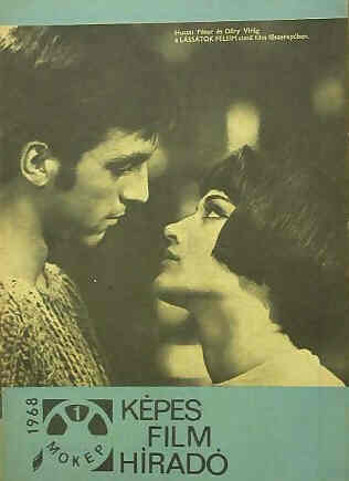 KEPES FILM HIRADO magazine side cover Issue 1  1968