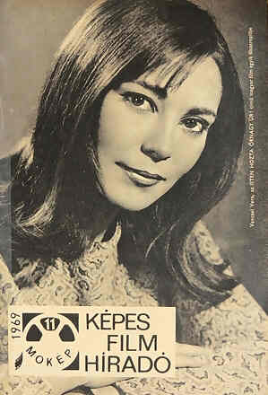 KEPES FILM HIRADO magazine side cover Issue 11  1969