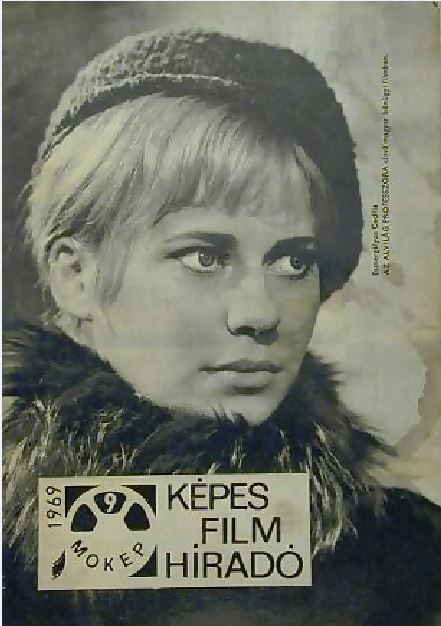 KEPES FILM HIRADO magazine side cover Issue 9  1969