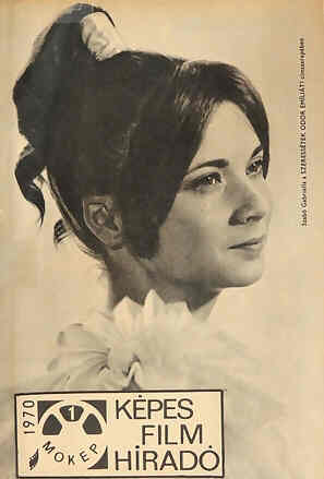 KEPES FILM HIRADO magazine side cover Issue 1  1970