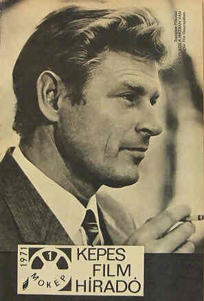 KEPES FILM HIRADO magazine side cover Issue 1  1971