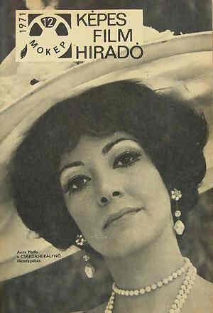KEPES FILM HIRADO magazine side cover Issue 12  1971