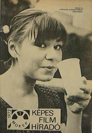 KEPES FILM HIRADO magazine side cover Issue 1  1972