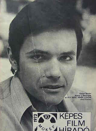 KEPES FILM HIRADO magazine side cover Issue 10  1973