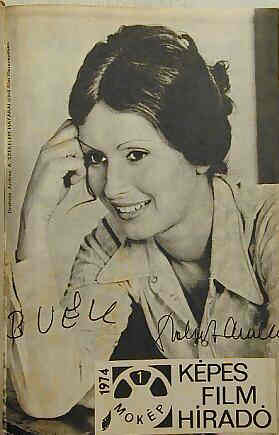 KEPES FILM HIRADO magazine side cover Issue 1  1974