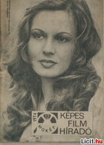 KEPES FILM HIRADO magazine side cover Issue 12  1974