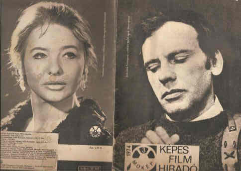 KEPES FILM HIRADO magazine side cover Issue 3  1974