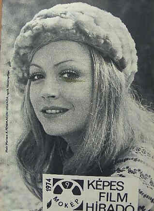 KEPES FILM HIRADO magazine side cover Issue 9  1974