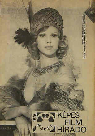 KEPES FILM HIRADO magazine side cover Issue 2  1975