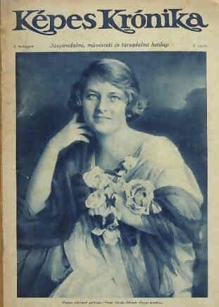 KEPES KRONIKA magazine side cover 5 February 1928