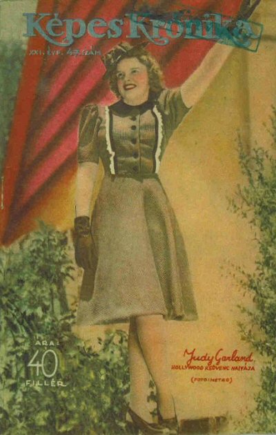 KEPES KRONIKA magazine side cover  1939