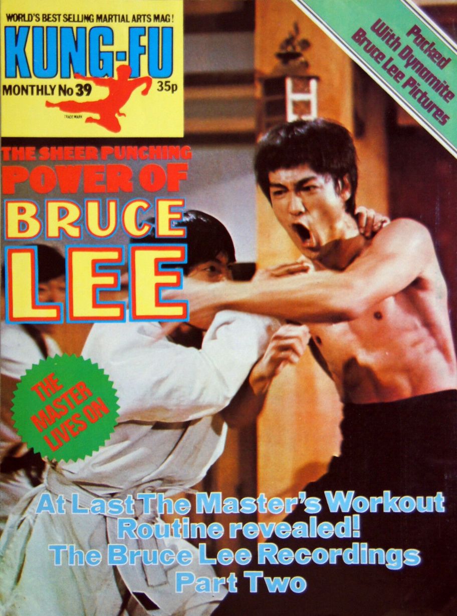 KUNG FU MONTHLY magazine side cover Issue 39   1977