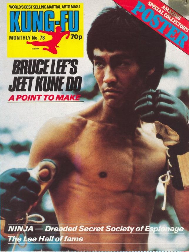 KUNG FU MONTHLY magazine side cover Issue 78   1980
