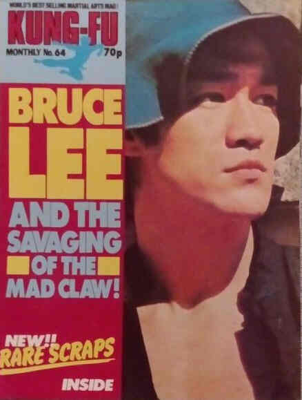 KUNG FU MONTHLY magazine side cover Issue 64   1979