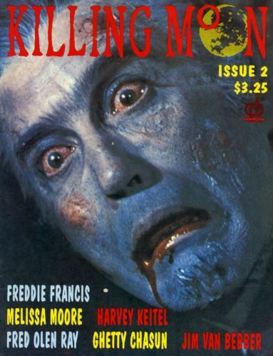 KILLING MOON magazine side cover Issue 2  USA issue  1994