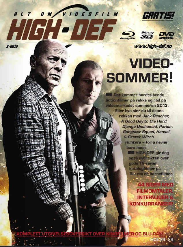 KINOMAGASINET magazine side cover Issue 3 May/June/July 2013