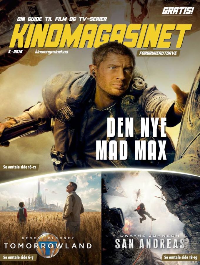 KINOMAGASINET magazine side cover Issue 3  2015