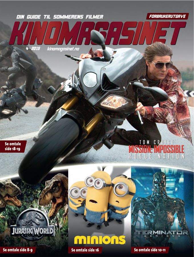 KINOMAGASINET magazine side cover Issue 4  2015