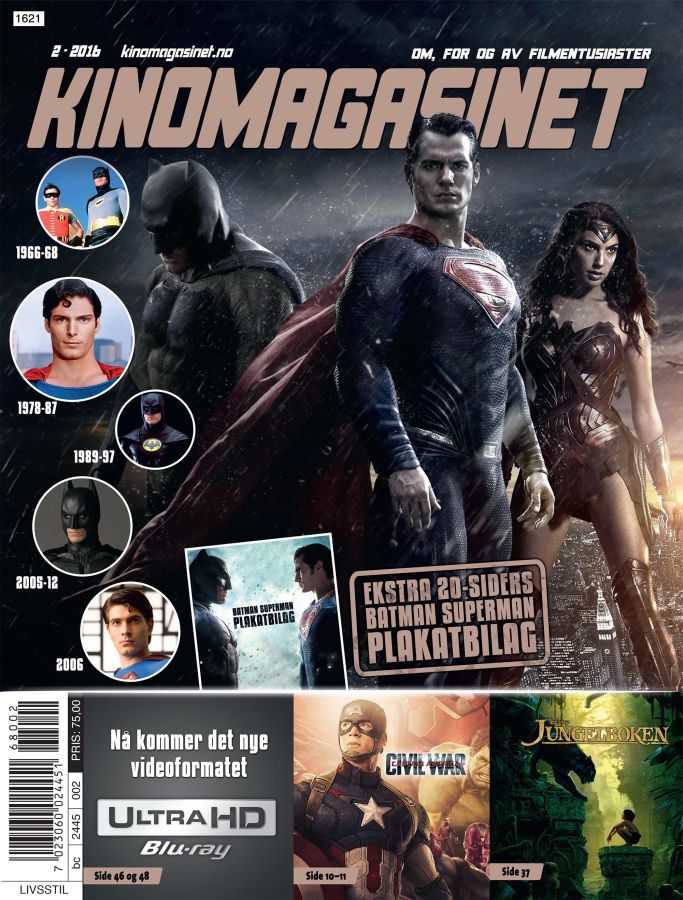 KINOMAGASINET magazine side cover Issue 2  2016