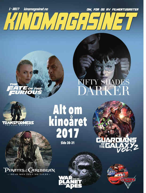 KINOMAGASINET magazine side cover Issue 1  2017