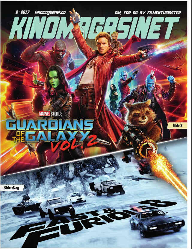 KINOMAGASINET magazine side cover Issue 2  2017