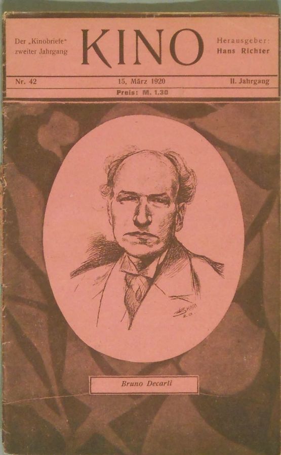 KINO (1920s) magazine side cover Issue 42 15 March 1920