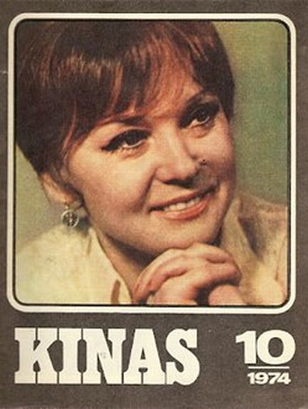 KINAS magazine side cover Issue 10  October 1974