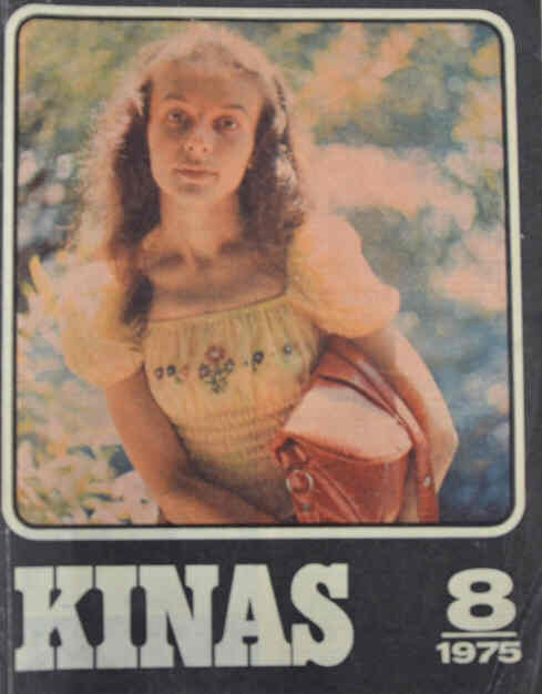 KINAS magazine side cover Issue 8  1975