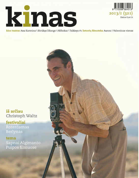 KINAS magazine side cover Issue 321  2013