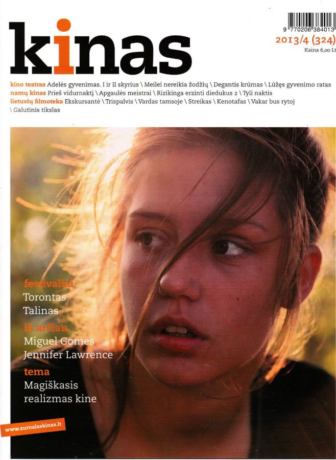 KINAS magazine side cover Issue 324  2013